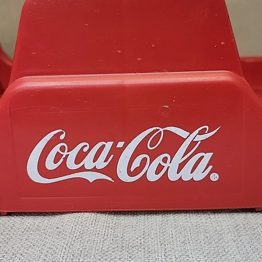 Coke Coca Cola Collectible Vintage Plastic Tray Crate‎ Stackable 18” x 12”